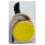 Set of 3 Vintage Japanese Ceramic Donkey and Cart Figurines