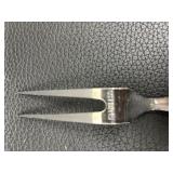 Set of 6 English Stainless Steel Cutlery with Floral Handles