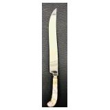 Set of 6 English Stainless Steel Cutlery with Floral Handles