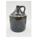 Antique Stoneware Jug (black/very dark brown)
