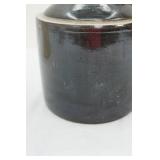 Antique Stoneware Jug (black/very dark brown)