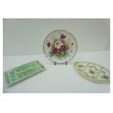 Vintage Ceramic Pottery Pieces & Plate