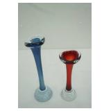 Vintage Aseda Glasbruk Company Bud Vases (2ct)