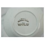 Vintage Spode Brown Transferware & Myott Ironstone Staffordshire