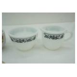 Vintage Japanese Tea Cups China, Corning Pieces, Antique Soup Ladle