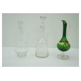 Vintage Glass Decanters
