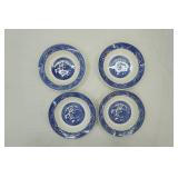 (4ct) Willow Ware by Royal China Bowl-Blue