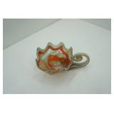 Vintage Murano Glass Swan Bowl or Cornucopia Dish