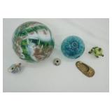 Vintage Pieces, Glass, Ceramic, Brass