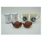 3 Sets of Salt & Pepper Shakers