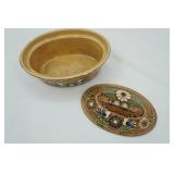 Glazed Terrine Earthenware Oval Cooking Dish-11" by 4.5" tall