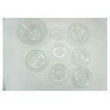 Vintage Crystal, Anchor Hocking Hobnail Moonstone Dish and more