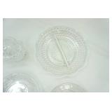 Vintage Crystal, Anchor Hocking Hobnail Moonstone Dish and more