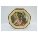 Vintage 2-Sided Sunshine Biscuits Tin Tray