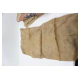 Vintage California Potato Sacks (4ct) 1 plain sac