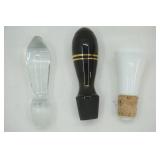 Glass Decanter Stoppers (3ct)