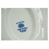 Vintage Blue Willow 1832 Gravy Boats-England; & Blue Onion Sugar/Creamer-Japan