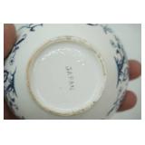 Vintage Blue Willow 1832 Gravy Boats-England; & Blue Onion Sugar/Creamer-Japan