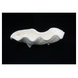 Vintage Lusterware Porcelain Clam Shell Dish