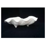 Vintage Lusterware Porcelain Clam Shell Dish