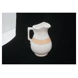 Antique Victorian Washstand Pitcher: T. Pottery Works 11"x7.5"