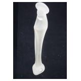 Murano Frosted Glass Sculpture of Praying Madonna