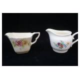 Vintage Creamers, and Small Pitchers