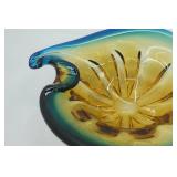 Vintage Murano Art Glass Bowl: Seguso / Flavio Poli