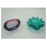 Vintage Murano Glass Ashtrays/Centerpieces