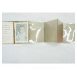 Antique/Vintage Photo Case; Jeweled Ashtray; Murano Compact, Clock