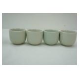 Vintage China Tea Cups & 1982 Arrowhead Pottery Cups