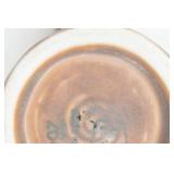 Vintage/Antique Stoneware Ginger Bottle; Hall China Creamer Brown Ringwear Pottery Syrup Pitcher