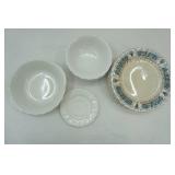 Vintage/Antique Ironstone Plates With Ruffled Edges