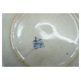 Vintage/Antique Blue Willow Bowl; Antique  Porcelain Serving Dish