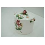Vintage Lefton Americana Rose Canister 1950s