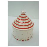 Santa Head Ceramic Cookie Jar