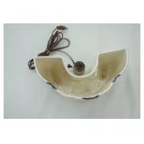 Vintage Art Deco TV Lamp Planter