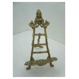 Decorative Brass Easel 17" Tall