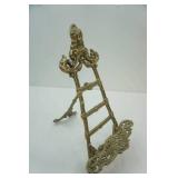 Decorative Brass Easel 17" Tall