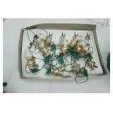 Vintage Ceramic Christmas Tree "Atlantic Mold"; Vintage Italian Christmas String Lights and more