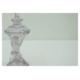 Vintage Glass Perfume Bottle: Cherub/Angel