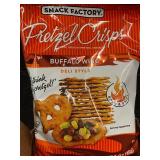 GA 4 - Bulk Lot - Snack Factory Pretzel Crisps Buffalo Wing 3oz Bags (8 Count)
