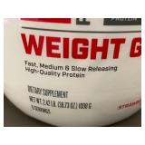 IN 2 - GNC Pro Performance Weight Gainer, Strawberries & Cream, 2.42 lb (Best By 09/2025)