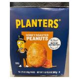 Planters Honey Roasted Peanuts, 18-Pack, 1.75 oz Each (Bulk, Sealed)