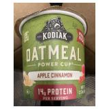 KS 3 - Kodiak Oatmeal Power Cup Apple Cinnamon 12-Pack, 2.12oz, Best by 04/2025