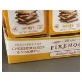 UT 3 - Firehook Crispy Grahams Honey Crackers Bulk Lot, 7 oz Packs (Best By 02/10/25)