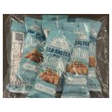 MA 3 - Nut Harvest Sea Salted Whole Cashews - 8 Pack, 2.14 oz Bags, Best By 07/2025