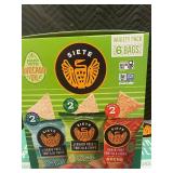 KY 2 - Bulk Lot Siete Grain Free Tortilla Chips Variety Packs - 3 Boxes (18 Bags Total)