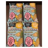 LesserEvil Organic Popcorn Pina Colada 4-Pack, Gluten Free, Exp 1/15/2025