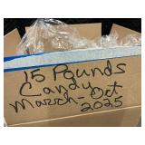 UT 1 - 15 Pounds Assorted Fun-Size Candy Bars - Best By March-Oct 2025
